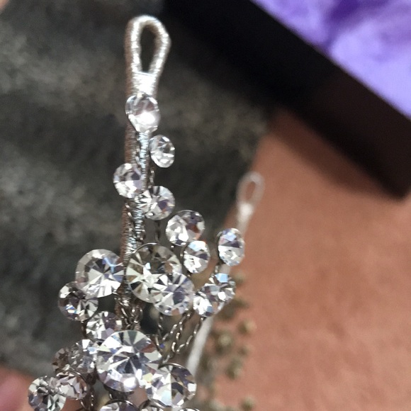 Rhinestone head piece /wedding /sweet 16/ special party - Picture 6 of 12